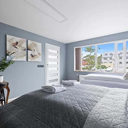 Down Town Rvk Shopping Street Living Apartment Reykjavik
